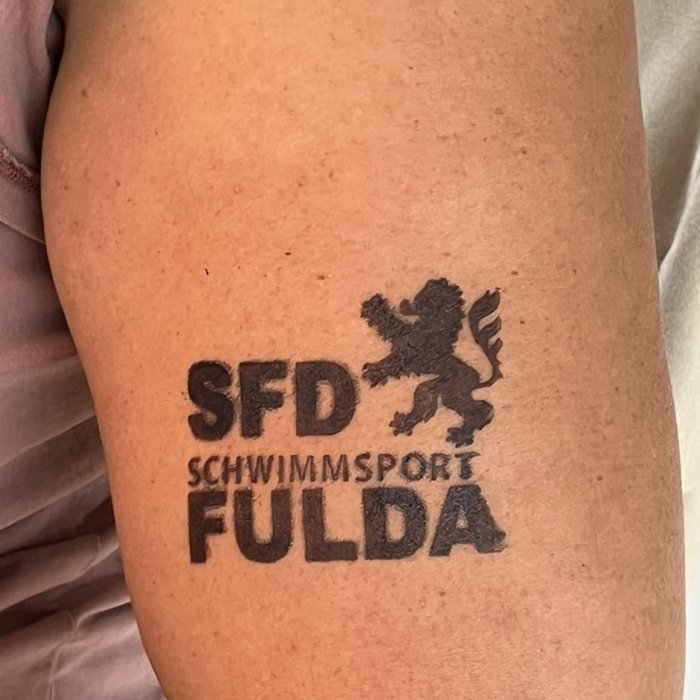 SFD Schwimmsport Fulda Tattoo